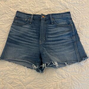 Madewell Perfect Jean Short Denim shorts